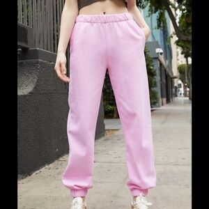 Brandy Melville Bubblegum Pink Sweatpants